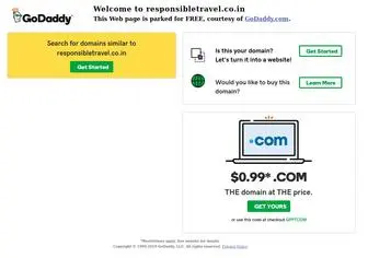 Responsibletravel.co.in(Responsibletravel) Screenshot