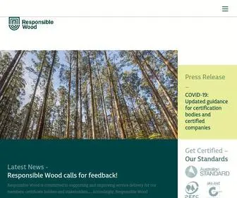 Responsiblewood.org.au(We manage the Responsible Wood Certification Scheme which) Screenshot