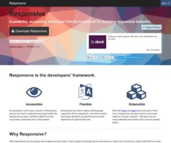 Responsivebp.com(A super lightweight HTML) Screenshot
