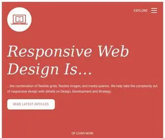 Responsivedesign.is(Responsive Web Design) Screenshot