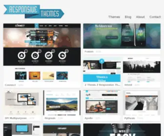 Responsivethemes.org(Best Responsive Wordpress Themes of 2013) Screenshot