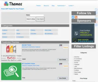 Responsivewpthemes.org(Find Premium and Free WordPress Themes for your Project) Screenshot