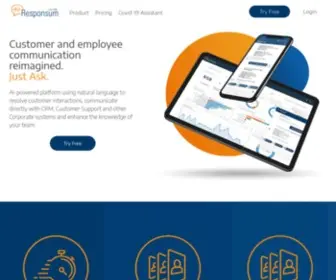 Responsum.ai(Home) Screenshot