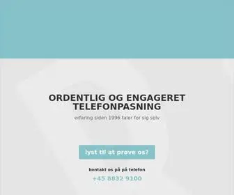 Responsum.dk(Ordentlig og engageret service med Responsum) Screenshot