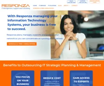 Responza.com(Information Technology Systems) Screenshot