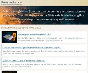 Respostas.com.br(Respostas Bíblicas) Screenshot