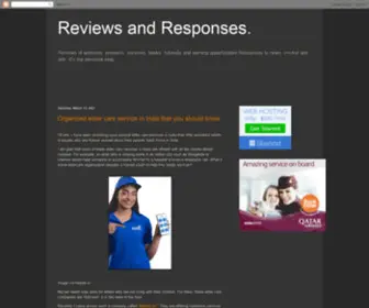 Respoviews.com(Reviews and Responses) Screenshot