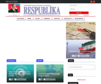 Respublika-News.az(Qəzeti) Screenshot