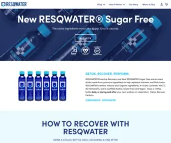 Resqwater.com(RESQWATER®) Screenshot