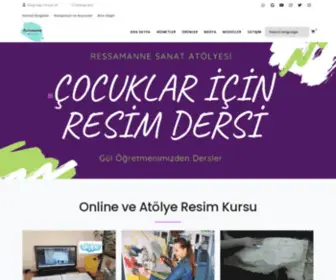 Ressamanne.com(Online Resim Kursu) Screenshot