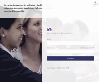 Ressourcedu.fr(Site en cours de maintenance) Screenshot