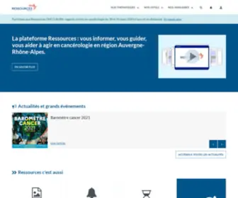 Ressources-Aura.fr(Accueil) Screenshot