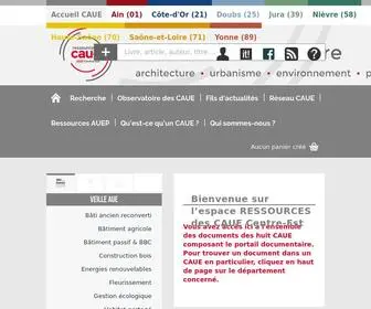 Ressources-Caue.fr(Ressources Caue) Screenshot