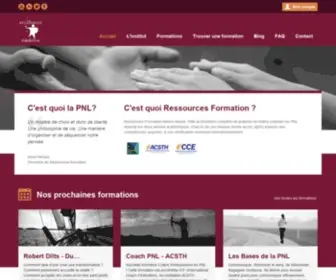 Ressources.be(Formation complète de praticien et maître) Screenshot