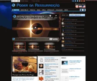 Ressurreicao.com(Poder da Ressurreição) Screenshot