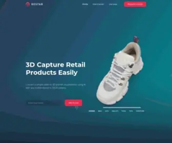 Rest-AR.com(3D Capturing & Product Visualization for E) Screenshot