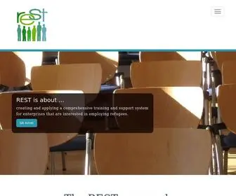 Rest-EU.org(Refugee Employment Support and Training) Screenshot