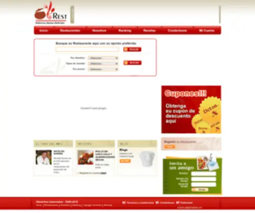 Rest.com.pe(Restaurantes) Screenshot