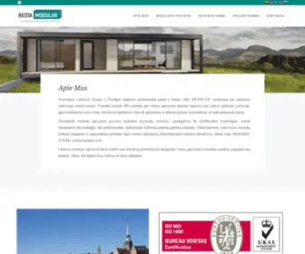 Restamodular.lt(Moduliniai namai) Screenshot