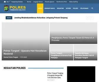 Restangsel.id(Polres Tangerang Selatan) Screenshot