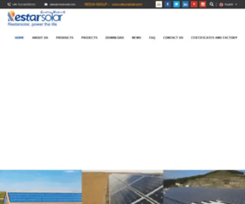 Restarsolar.com(RestarSolar) Screenshot
