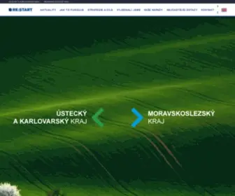 Restartregionu.cz(Hlavní strana) Screenshot
