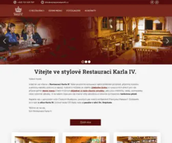 Restaurace-Kareliv.cz(Restaurace Kareliv) Screenshot