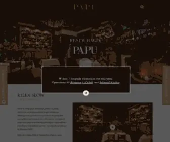 RestauracJapapu.pl(PAPU) Screenshot