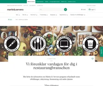Restaurangtjanster.se(Vi förenklar vardagen för dig i restaurangbranschen) Screenshot