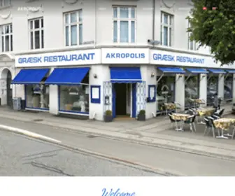 Restaurant-Akropolis.dk(Welcome Restaurant Akropolis) Screenshot