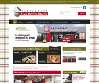 Restaurant-Alabonneheure.fr(Restaurant A la bonne heure) Screenshot