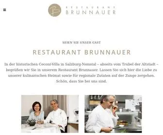 Restaurant-Brunnauer.at(Restaurant Brunnauer) Screenshot