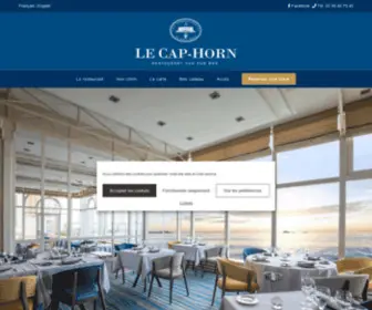 Restaurant-Caphorn.fr(Restaurant Saint) Screenshot