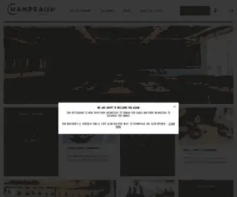 Restaurant-Champeaux.com(Restaurant Champeaux) Screenshot