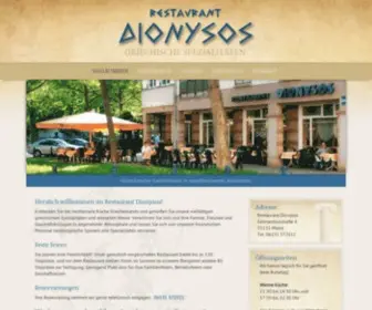 Restaurant-Dionysos.eu(Restaurant Dionysos) Screenshot