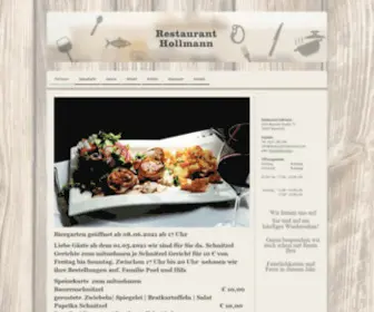 Restaurant-Hollmann.com(Liebe Gäste) Screenshot