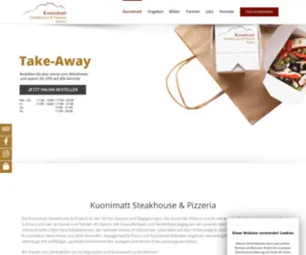 Restaurant-Kuonimatt.ch(Steakhouse & Pizzeria) Screenshot