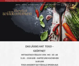 Restaurant-Laessig.de(Restaurant Lässig in Stuttgart) Screenshot