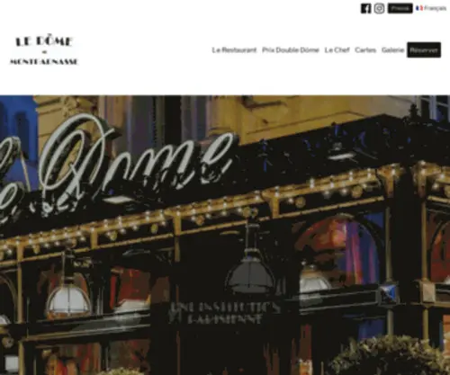 Restaurant-Ledome.com(Accueil) Screenshot