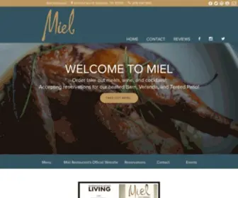 Restaurant-Nashvilletn.com(Miel is a French) Screenshot