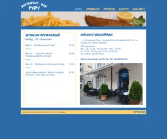 Restaurant-Pery.ch(Restaurant Pery) Screenshot