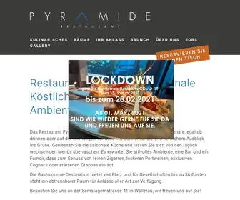 Restaurant-Pyramide.ch(Restaurant Pyramide) Screenshot