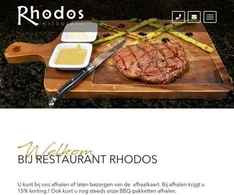 Restaurant-Rhodos.com(Restaurant Rhodos Den Bosch) Screenshot