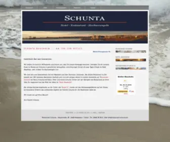 Restaurant-Schunta.de(Schunta Maasholm) Screenshot