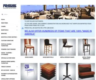 Restaurant-Seating-Source.com(Restaurant Seating Source) Screenshot