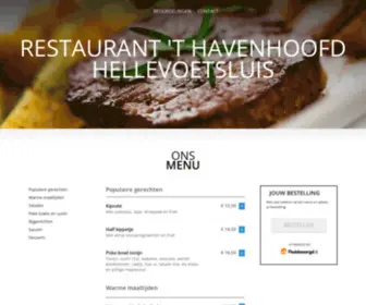 Restaurant-T-Havenhoofd.nl(Restaurant 'T Havenhoofd Hellevoetsluis) Screenshot