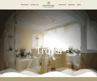 Restaurant-Trojka.de(Restaurant Trojka) Screenshot