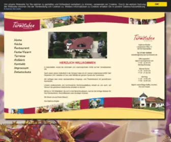 Restaurant-Turmstuben.de(RESTAURANT TURMSTUBEN in Neenstetten) Screenshot