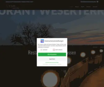 Restaurant-Weserterrassen.de(Restaurant Weserterrassen) Screenshot