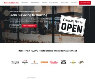 Restaurant365Software.com(Restaurant365) Screenshot